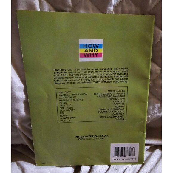 How and Why Wonder Book of The Civil War Vintage Used - Picture 3 of 3